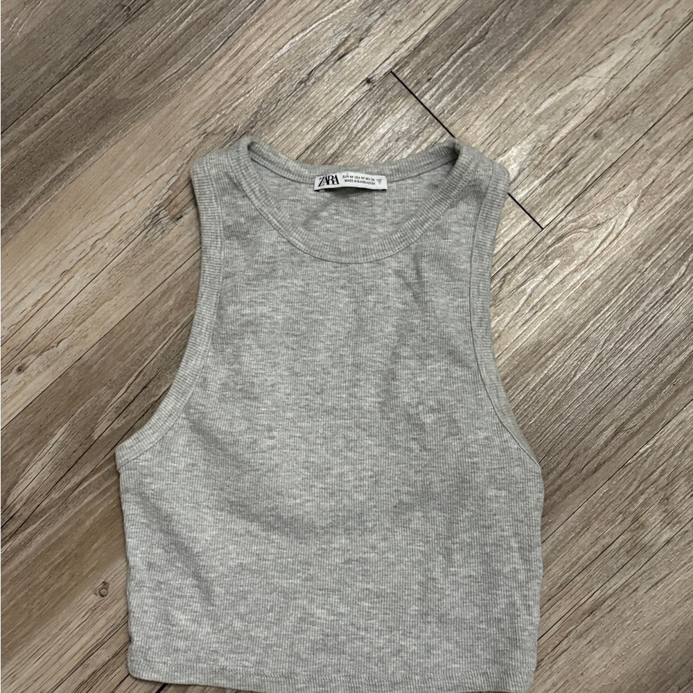 Zara Light Gray Tank Top